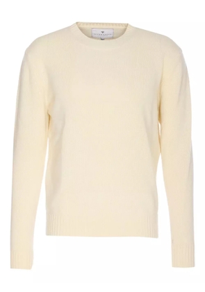 SEVEN GAUGE crew-neck long-sleeve sweater - White