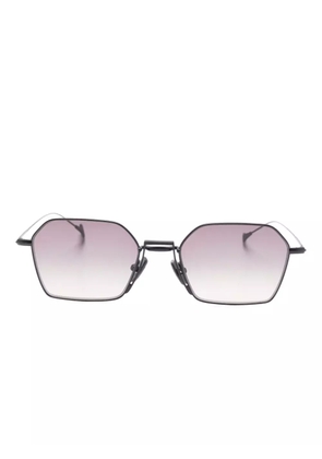 Eyepetizer Milano geometric-frame sunglasses - Black