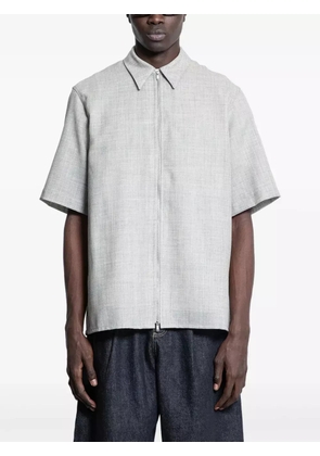 Studio Nicholson zip method shirt - Grey