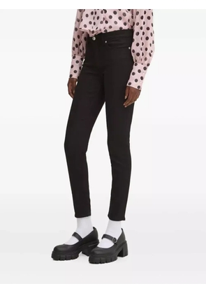 HUGO logo-patch jeans - Black