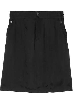 Saint Laurent twill-weave mini skirt - Black