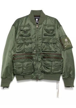 Mastermind World multiple-pockets bomber jacket - Green
