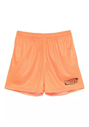 BLUE SKY INN logo-print soccer shorts - Orange
