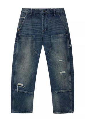 aftermaths panelled jeans - Blue