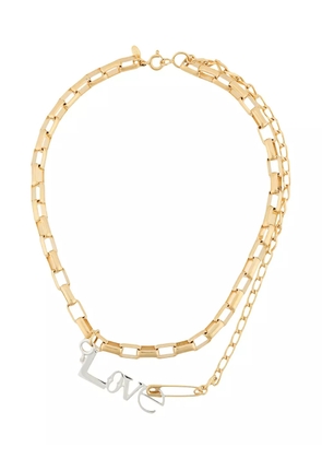 Wouters & Hendrix Rebel Love layered necklace - Gold