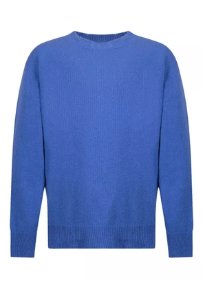 AMARANTO crew-neck sweater - Blue