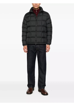 Moncler Eglise square-quilted hooded down jacket - Black