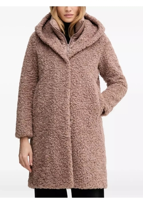 bomboogie hooded zip coat - Neutrals
