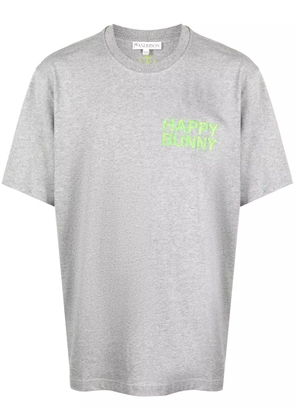 JW Anderson graphic-print organic cotton T-shirt - Grey