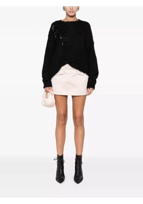 Blugirl sequin-embellished sweater - Black