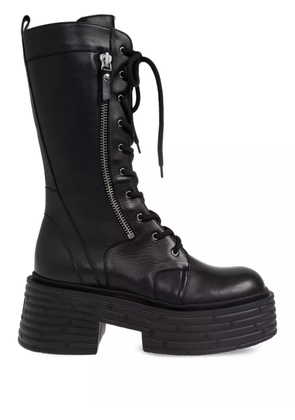 AGL 65mm lace-up boots - Black