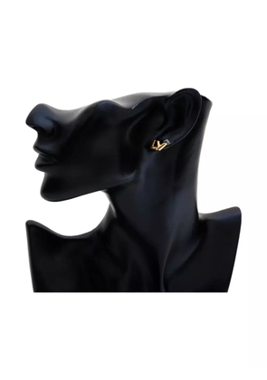 Louis Vuitton Pre-Owned 2014 LV Love Letters set Earrings - Gold