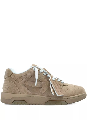 Off-White arrow appliqué lace-up sneakers - Neutrals