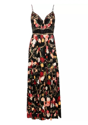 Camilla Magic In The Manuscripts midi dress - Black