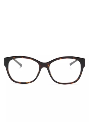 Jimmy Choo Eyewear tortoiseshell cat-eye frame glasses - Brown