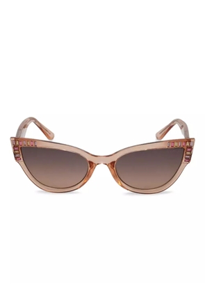 GUESS EYEWEAR cat-eye sunglasses - Neutrals