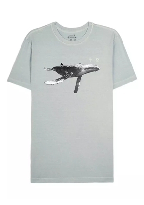 Osklen whale-print crew-neck T-shirt - Green