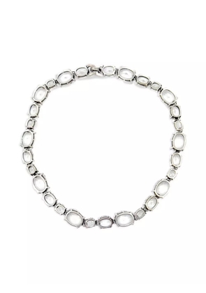 Jennifer Gibson Jewellery 1980s rivière-style necklace - Silver