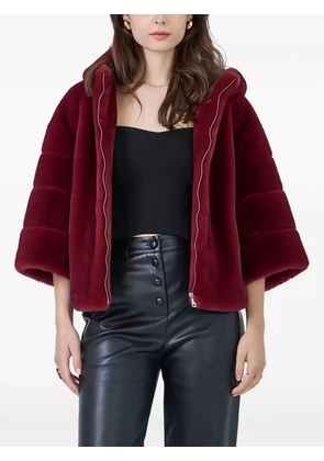 Giovanni Paris Angelica hooded jacket - Red