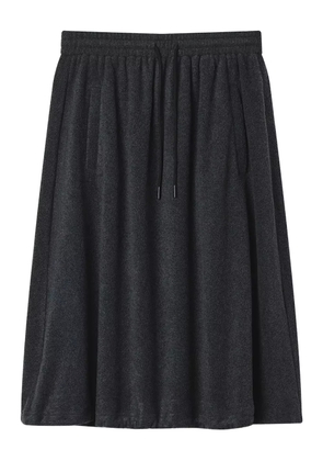 b+ab drawstring mid-skirt - Grey