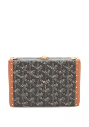 Goyard Pre-Owned 2000-2025 Goyardine Minaudiere Trunk Bag crossbody bag - Black