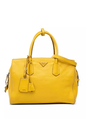 Prada Pre-Owned 2000-2025 Vitello Grain satchel - Yellow