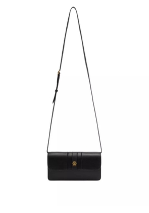 Bally crest flap leather mini bag - Black