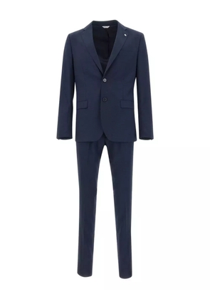 Manuel Ritz single-breasted suit - Blue