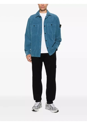 Stone Island corduroy shirt jacket - Blue
