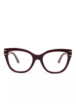 Dolce & Gabbana Eyewear cat-eye glasses - Red