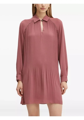 LIU JO collared mini dress - Pink