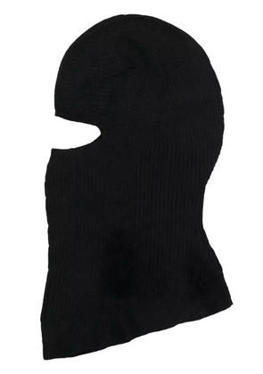 MISBHV logo-embroidered knitted balaclava - Black