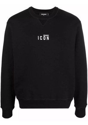 DSQUARED2 logo crew-neck sweatshirt - Black