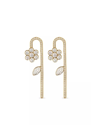 Sophie Bille Brahe 18K yellow gold Tournesol diamond earring