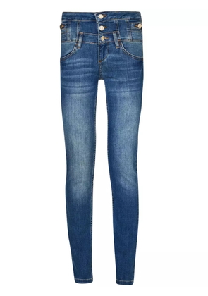 LIU JO buttoned skinny jeans - Blue