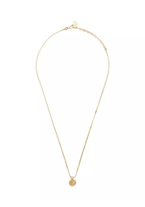 Christian Dior Pre-Owned 1980-2000 logo-pendant necklace - Gold