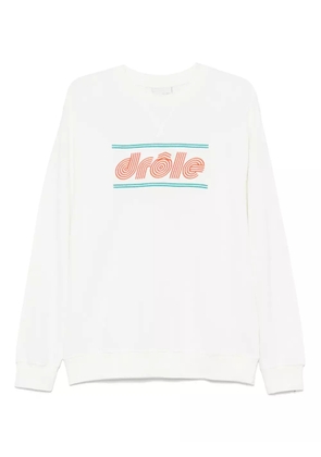 Drôle De Monsieur Le Sweatshirt Piqué Tennis top - White