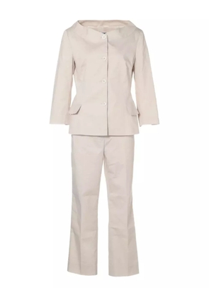 Jil Sander Pre-Owned 2000-2010 buttoned suit - Neutrals
