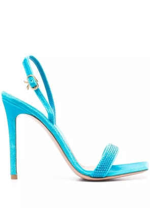 Gianvito Rossi Britney 105mm sandals - Blue
