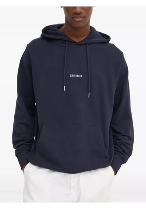 Les Deux drawstring hoodie - Blue