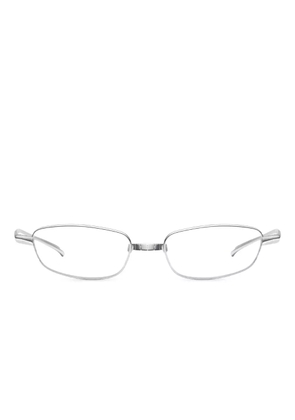 Gentle Monster Riff 02 rectangle-frame glasses - Silver