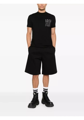 Karl Lagerfeld logo-print T-shirt - Black