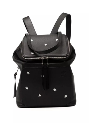 Loewe Pre-Owned 2018 Small Leather Goya Stars backpack - Black