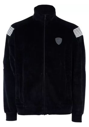 Ea7 Emporio Armani zip-up sweatshirt - Black