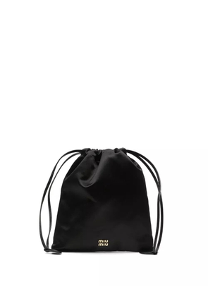 Miu Miu duchess clutch bag - Black