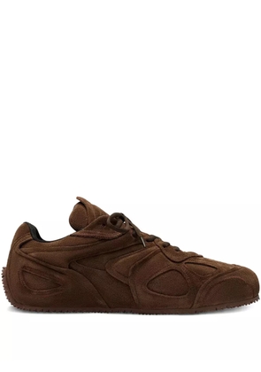 Axel Arigato Slow Runner suede panelled sneakers - Brown