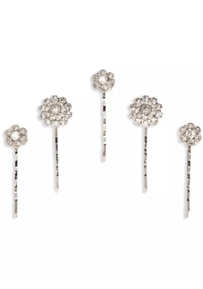 Jennifer Behr Nora bobby pins (set of five) - Silver