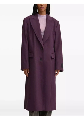 HUGO single-breasted coat - Purple