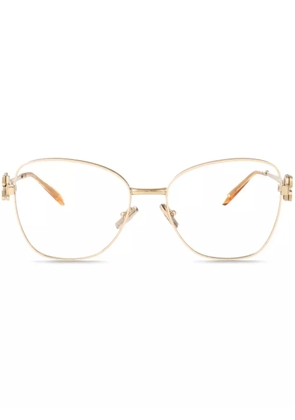Miu Miu Eyewear cat-eye glasses - Gold
