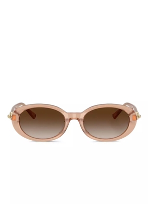 Tiffany & Co Eyewear oval-frame sunglasses - Pink